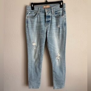 7 For All Mankind Josephina Light Wash Luxe Vintage Slim Skinny Jeans Women’s 25